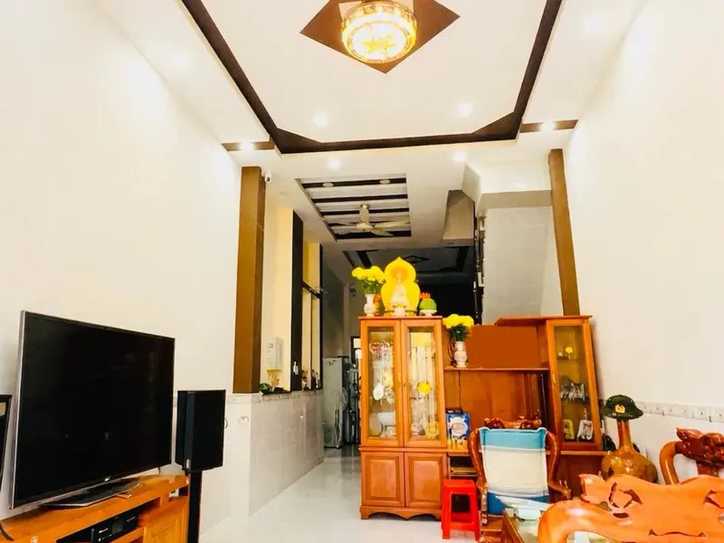 Bán nhà 4 tầng An Dương Vương đường 12m xe tải né thông Võ Văn Kiệt ,dt 64m² gần Quận 6... Bán nhà riêng tại An Lạc, Hồ Chí Minh 01
