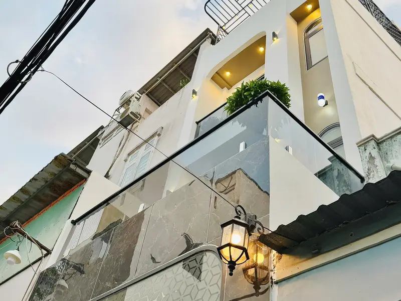 Nhà 4 tầng 4 phòng ngủ gần công viên làng hoa, Thông Tây Hội... Bán nhà riêng tại Thông Tây Hội, Hồ Chí Minh 01