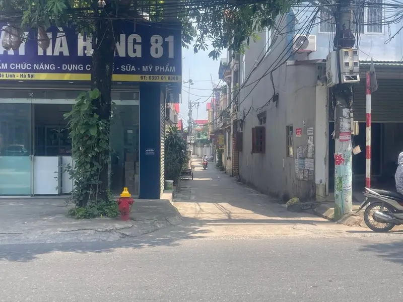 Bán đất 100,6m2 mặt tiền 5,9m tại Mê Linh, tặng dãy trọ 3 phòng đầy đủ tiện nghi... Bán đất tại Mê Linh, Hà Nội 01