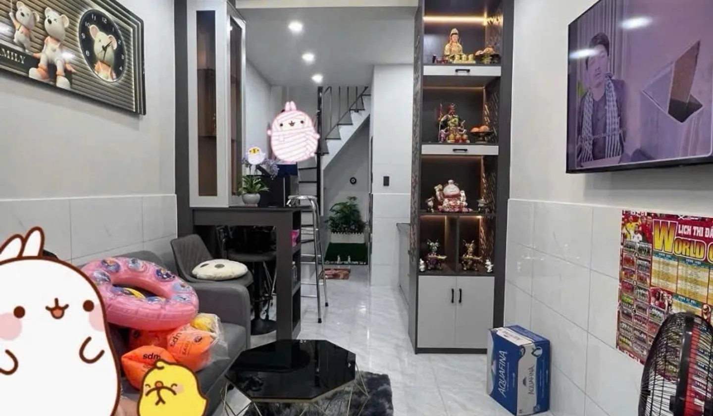 Cơ hội sở hữu nhà mới 3 tầng NHỈNH 4 TỶ ngay Phường Hòa Bình... Bán nhà riêng tại Hòa Bình, Hồ Chí Minh 01