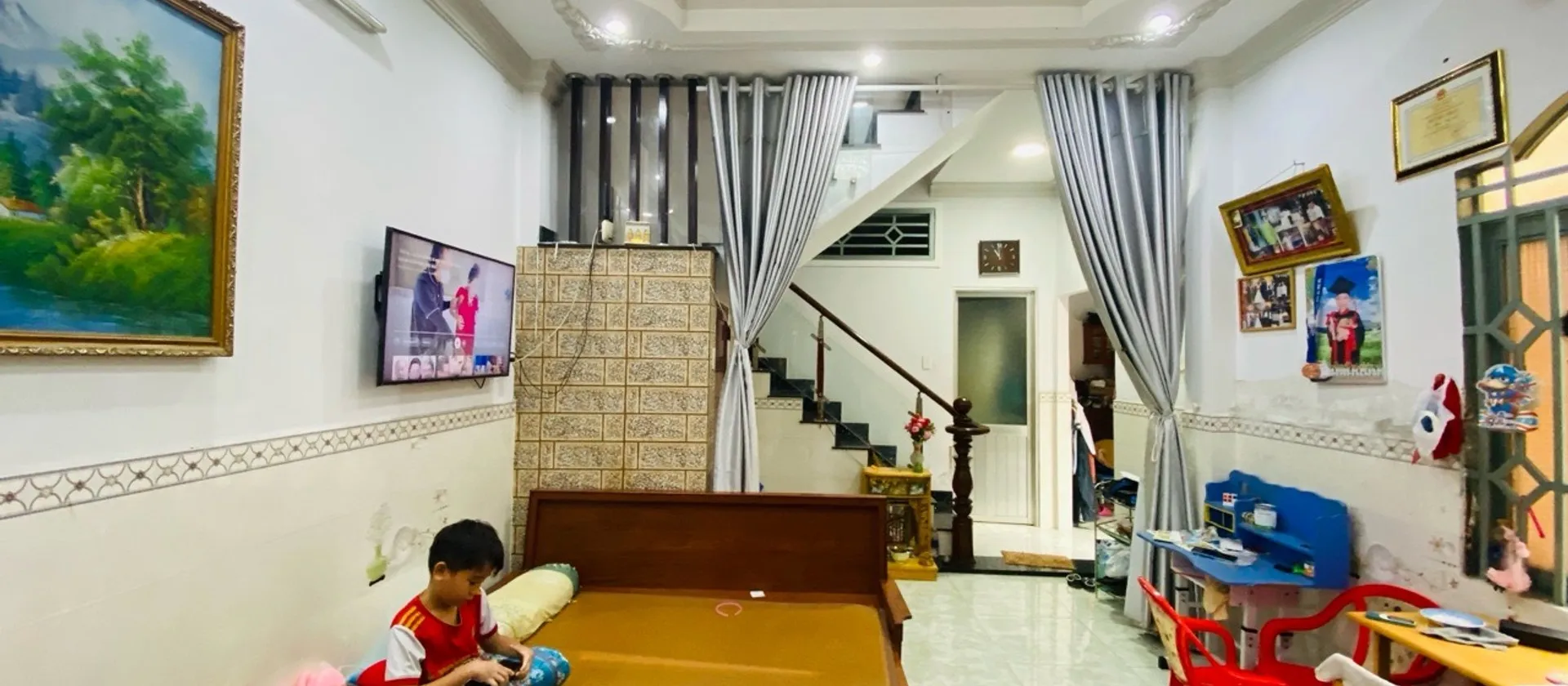 Nhà sân vườn xinh, ô tô ngủ trong nhà, giá siêu tốt... Bán nhà riêng tại An Hội Tây, Hồ Chí Minh 01