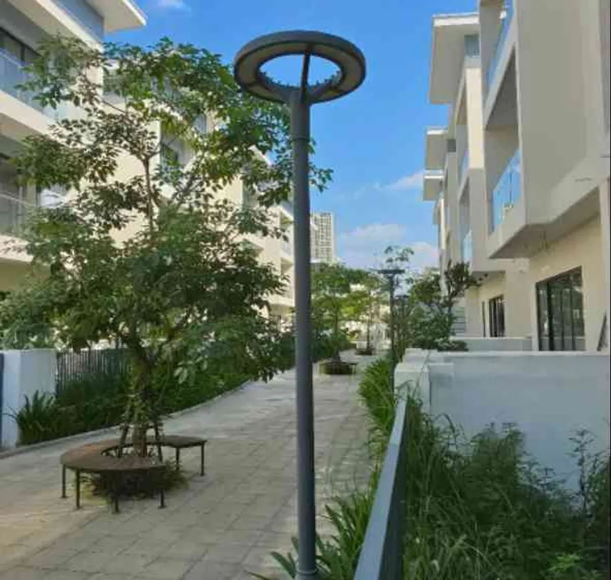 Biệt thự song lập xây thô DT 198m, 4 tầng, MT 9m, giá 3xty có ô chờ thang máy... Bán biệt thự, liền kề tại Dương Nội, Hà Nội 01