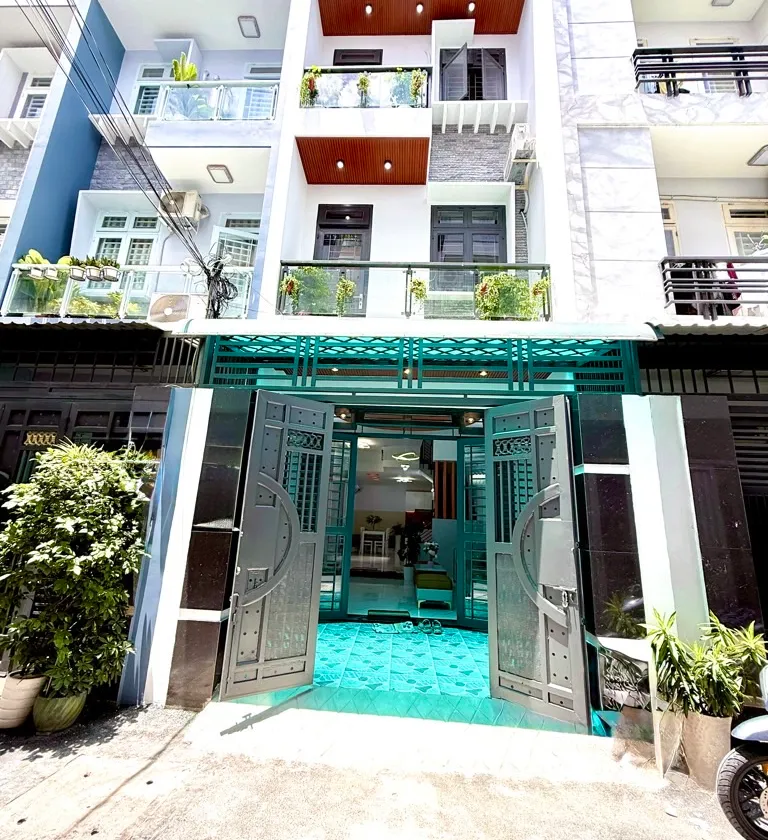 🚘 51M² – 4 TẦNG BTCT – HXH NGỦ TRONG NHÀ – 6,38 TỶ – PHẠM VĂN CHIÊU, P.THÔNG TÂY HỘI, GÒ VẤP (P9)... Bán nhà riêng tại Thông Tây Hội, Hồ Chí Minh 01