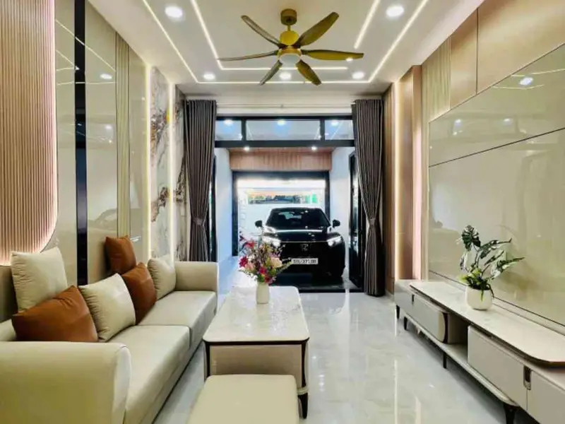 🔥MẶT TIỀN ĐS4 LÊ VĂN THỌ, P.THÔNG TÂY HỘI, GÒ VẤP. DT 3,6❌️17M, 4TẦNG MỚI, FULL NỘI THẤT CHỈ 8,5 T... Bán nhà mặt phố tại Thông Tây Hội, Hồ Chí Minh 01