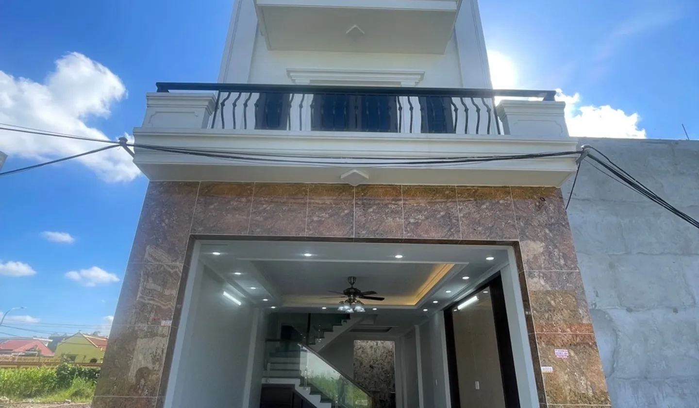 Nhà 3 tầng mới xây tại Quỳnh Hoàng, Nam Sơn, thiết kế rộng rãi hướng Đông... Bán nhà riêng tại An Dương, Hải Phòng 01