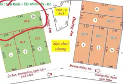SƠN ĐOÀI - SÓC SƠN - 86M2 FULL TC - ĐƯỜNG THÔNG RỘNG THOÁNG - KHU HÓT QUANH NĂM... Bán đất tại Sóc Sơn, Hà Nội 02