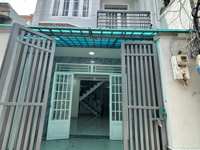 Bán nhà riêng 2 tầng tại phường Tân Thới Hiệp, Hồ Chí Minh, diện tích 58m2, pháp lý rõ ràng... Bán nhà riêng tại Tân Thới Hiệp, Hồ Chí Minh 01
