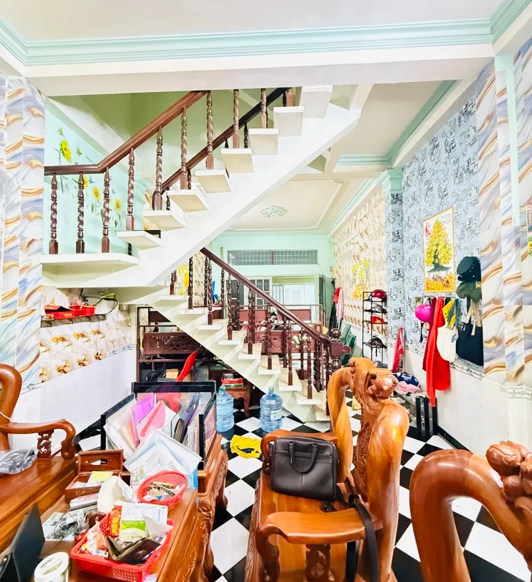 NHÀ SÁT MẶT TIỀN ĐƯỜNG ĐIỆN BIÊN PHỦ - 75m2 ( 4 x 17m) NỞ HẬU 5M - 4PN - NHỈNH 8 TỶ... Bán nhà riêng tại Gia Định, Hồ Chí Minh 01