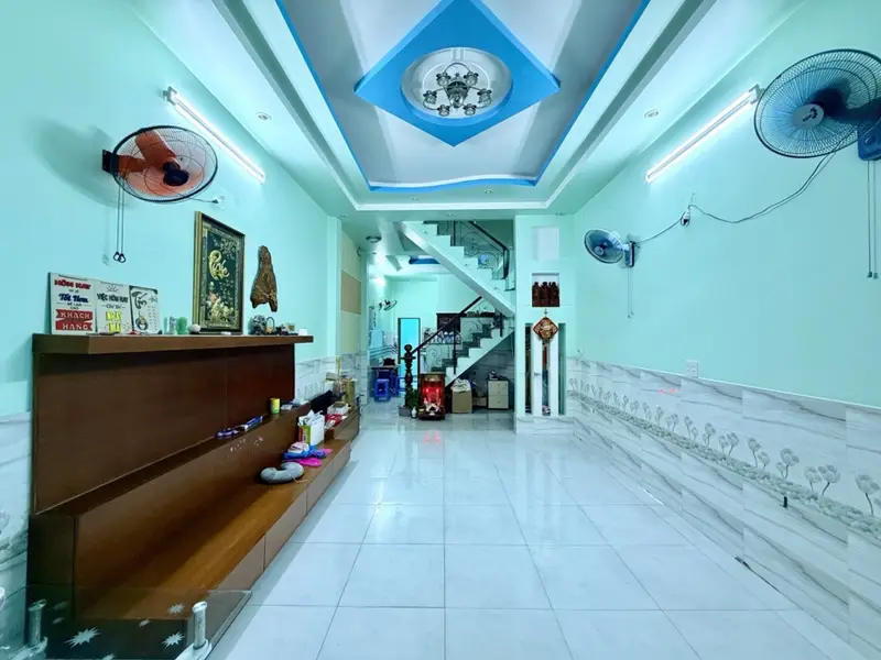 ​Nhà Hương Lộ 2 Bình Tân, 65m2 3 tầng hẻm 5m giáp mặt tiền kinh doanh, giá 5.95 tỷ... Bán nhà riêng tại Bình Trị Đông, Hồ Chí Minh 01