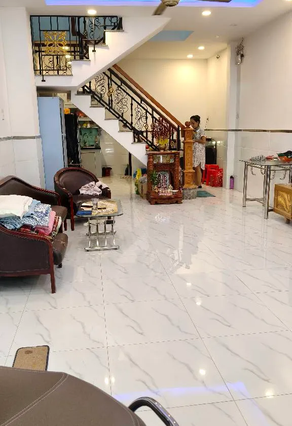 Bán nhà riêng 2 tầng mặt tiền rộng 5,4m tại Phường 5 Quận 8... Bán nhà riêng tại Bình Đông, Hồ Chí Minh 01