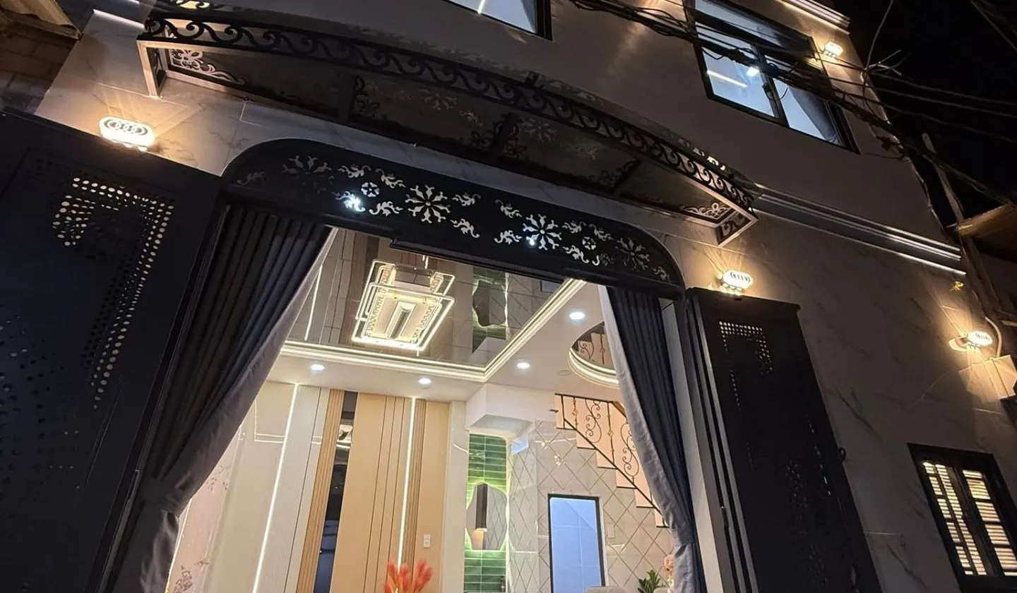 BÁN NHÀ 4 TẦNG, 4PN, SHR, PHẠM VĂN CHIÊU, P14 GÒ VẤP, KO LỘ GIỚI, 4 Tỷ... Bán nhà riêng tại An Hội Tây, Hồ Chí Minh 01