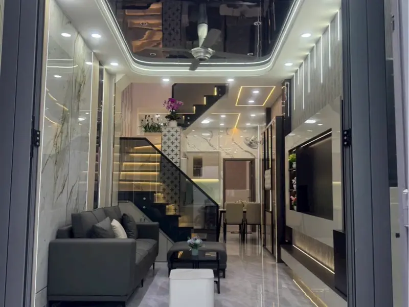 BÁN NHÀ GẦN PHAN HUY ÍCH GÒ VẤP 3PN FULL NỘI THẤT, HXH, NHỈNH 5 TỶ TL... Bán nhà riêng tại An Hội Tây, Hồ Chí Minh 01