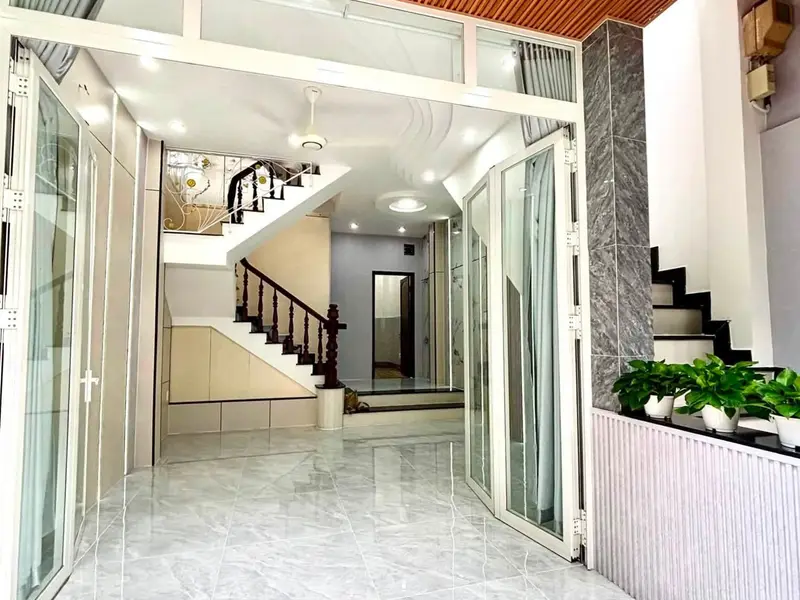 🔥 NHÀ ĐẸP 4TẦNG_5 PHÒNG NGỦ_HẺM KHU NHÀ LẦU BỘ VIP 8M_THỚI AN LÊ VĂN KHƯƠNG QUẬN 12_SÁT GÒ VẤP... Bán nhà riêng tại Thới An, Hồ Chí Minh 01
