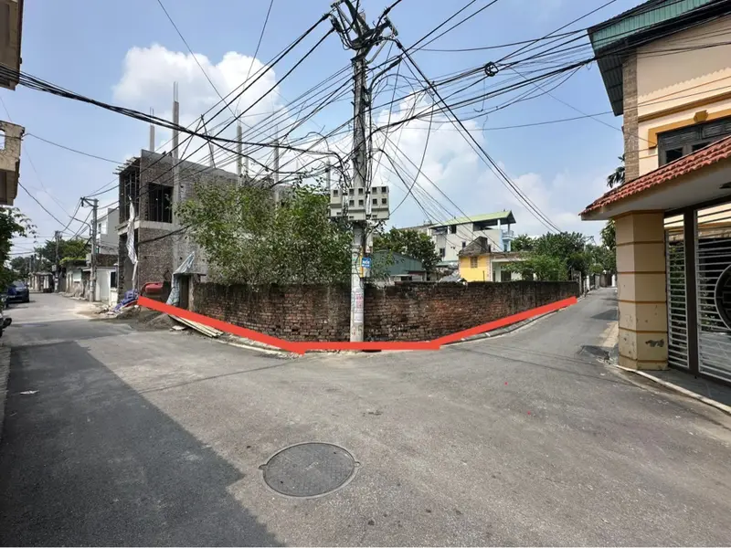 Lô góc 2 mặt tiền tằng mi nam hồng đông anh hà nội DT khủng 375m2... Bán đất tại Phúc Thịnh, Hà Nội 01