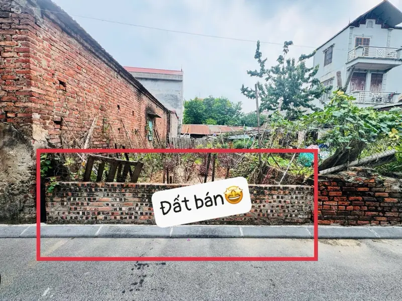 Bán 56m đường thông ô tô,đón sóng cảnh quan Sông Hồng,gần cầu Nhật Tân,Thành Phố Thông Minh... Bán đất tại Vĩnh Thanh, Hà Nội 01