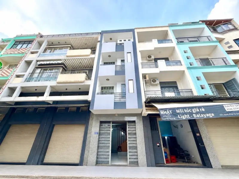 Nhà 4 tầng mặt tiền 4m, 60m2, Quang Trung Gò Vấp giá 10.5 tỷ... Bán nhà riêng tại Thông Tây Hội, Hồ Chí Minh 01