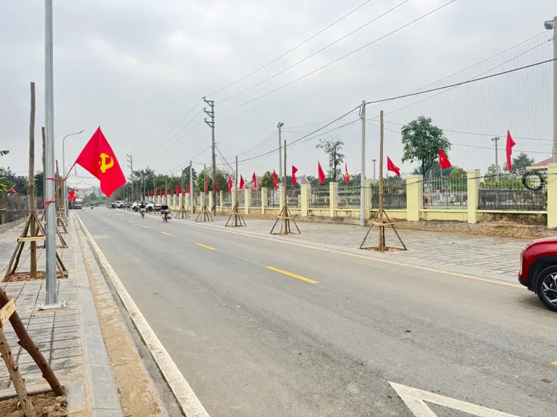 🌺TẶNG NHÀ 2 TẦNG - ĐƯỜNG THÔNG OTO VÀO ĐẤT - ĐÓN ĐẦU DỰ ÁN ĐẠI LỘ SÔNG HỒNG ĐÃ KHỞI CÔNG... Bán đất tại Vĩnh Thanh, Hà Nội 01