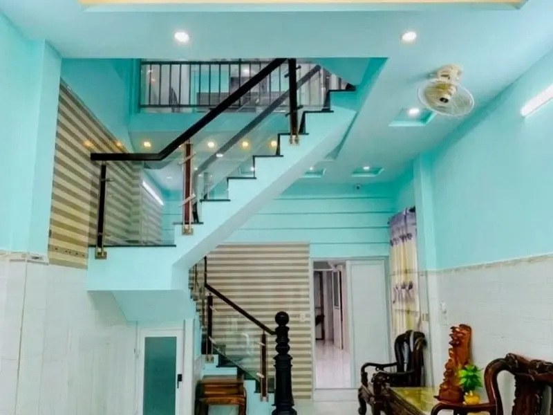 Nhà Tân Bình - Lạc Long Quân, 4 tầng ở ngay - CHDV …, ngang 4m - dài 14m - hơn 8 tỷ nhẹ.... Bán nhà riêng tại Tân Hòa, Hồ Chí Minh 01