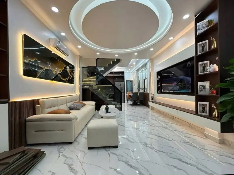 Nhà Mới Full Nội Thất Cao Cấp 100%,Hẻm Huỳnh Tấn Phát Quận 7,Giá Tốt... Bán nhà riêng tại Tân Thuận, Hồ Chí Minh 01