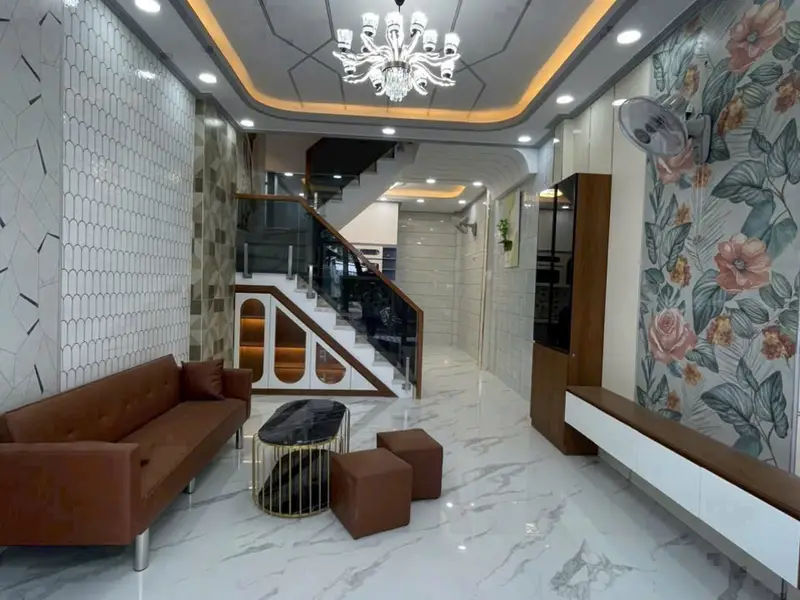Gần Quận 6, giáp khu Tên lửa, Bán nhà riêng 3 tầng diện tích 52m2, Hẻm 5m chỉ 5x tỷ... Bán nhà riêng tại Bình Trị Đông, Hồ Chí Minh 01