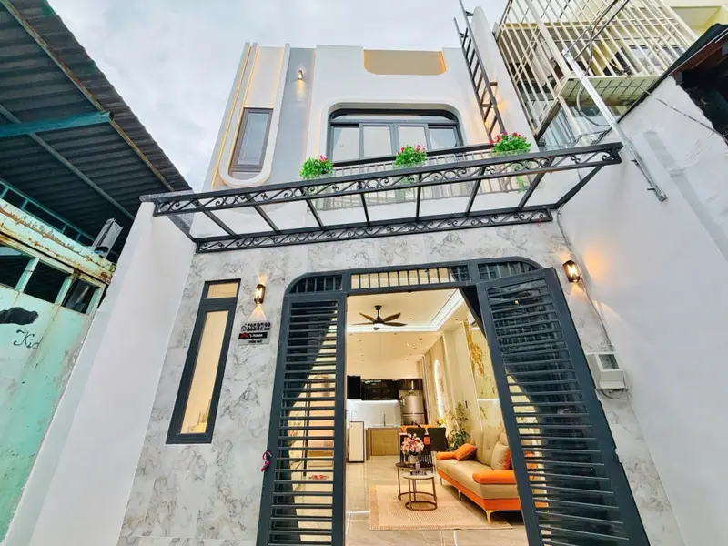 💐NHÀ MỚI ĐẸP THỐNG NHẤT GÒ VẤP CÓ PHÒNG NGỦ DƯỚI TRỆT - 5TY45 TL... Bán nhà riêng tại An Hội Đông, Hồ Chí Minh 01