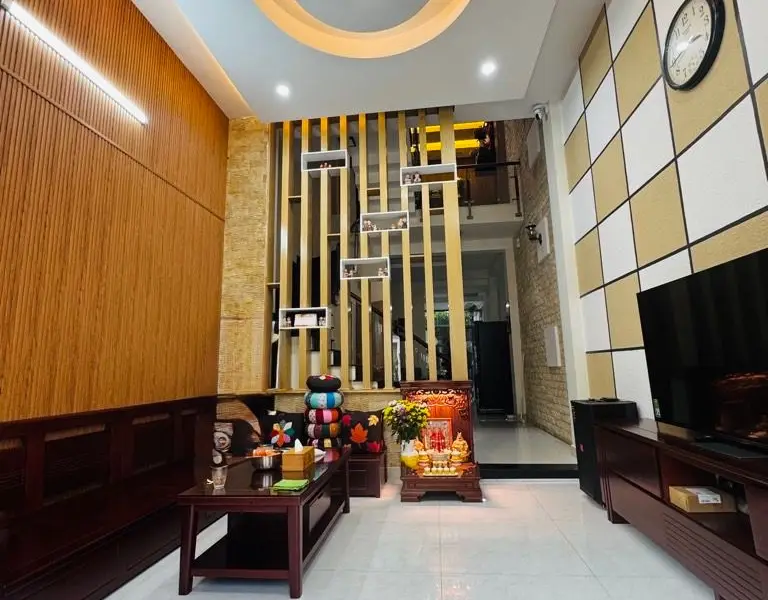 Bán nhà riêng 4 tầng tại khu vực An Dương Vương, gần vòng xoay Võ Văn Kiệt, xây dựng hiện đại... Bán nhà riêng tại An Lạc, Hồ Chí Minh 01