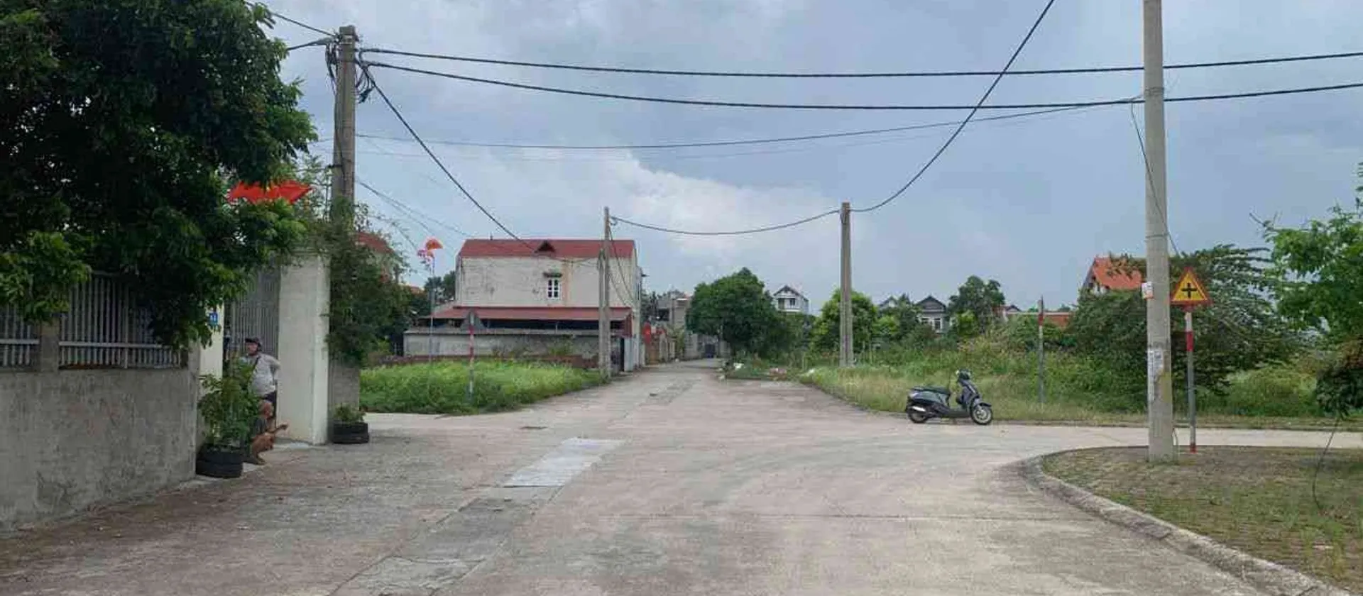 Bán đất 125m2 tại Quang Tiến, hướng Đông Bắc, mặt tiền 5m, đường trước nhà 7m... Bán đất tại Nội Bài, Hà Nội 01