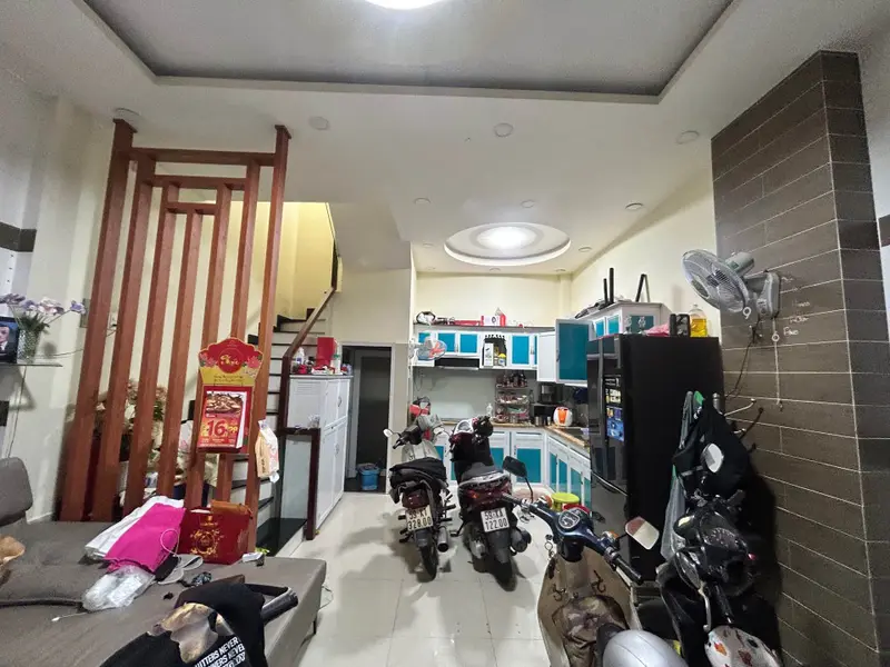 Nhà 4 tầng mặt tiền rộng 5m, hẻm ô tô 8m, Quận 6 - Cơ hội hiếm có... Bán nhà riêng tại Phú Lâm, Hồ Chí Minh 01