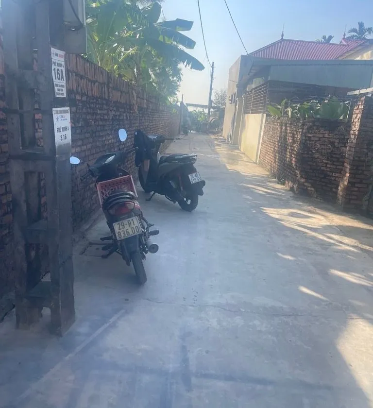 HOA HẬU THÔN ĐOÀI PHÚ MINH NỘI BÀI SÓC SƠN 110M2 FULL TC NỞ HẬU HƠN 4TỶ... Bán đất tại Nội Bài, Hà Nội 01