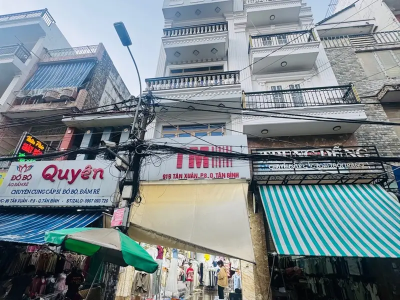 Bán nhà mặt phố gần chợ vải Tân Bình, 5 tầng, thu nhập ổn định... Bán nhà mặt phố tại Tân Hòa, Hồ Chí Minh 01
