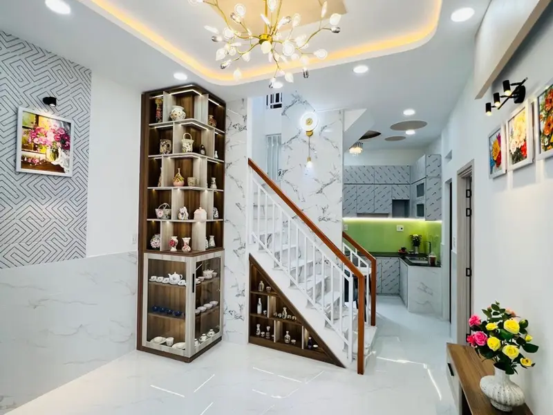 Bán nhà riêng 2 tầng thiết kế hiện đại tại Bình Đông Dt 37 m2 giá 4.75 tỷ... Bán nhà riêng tại Phú Định, Hồ Chí Minh 01