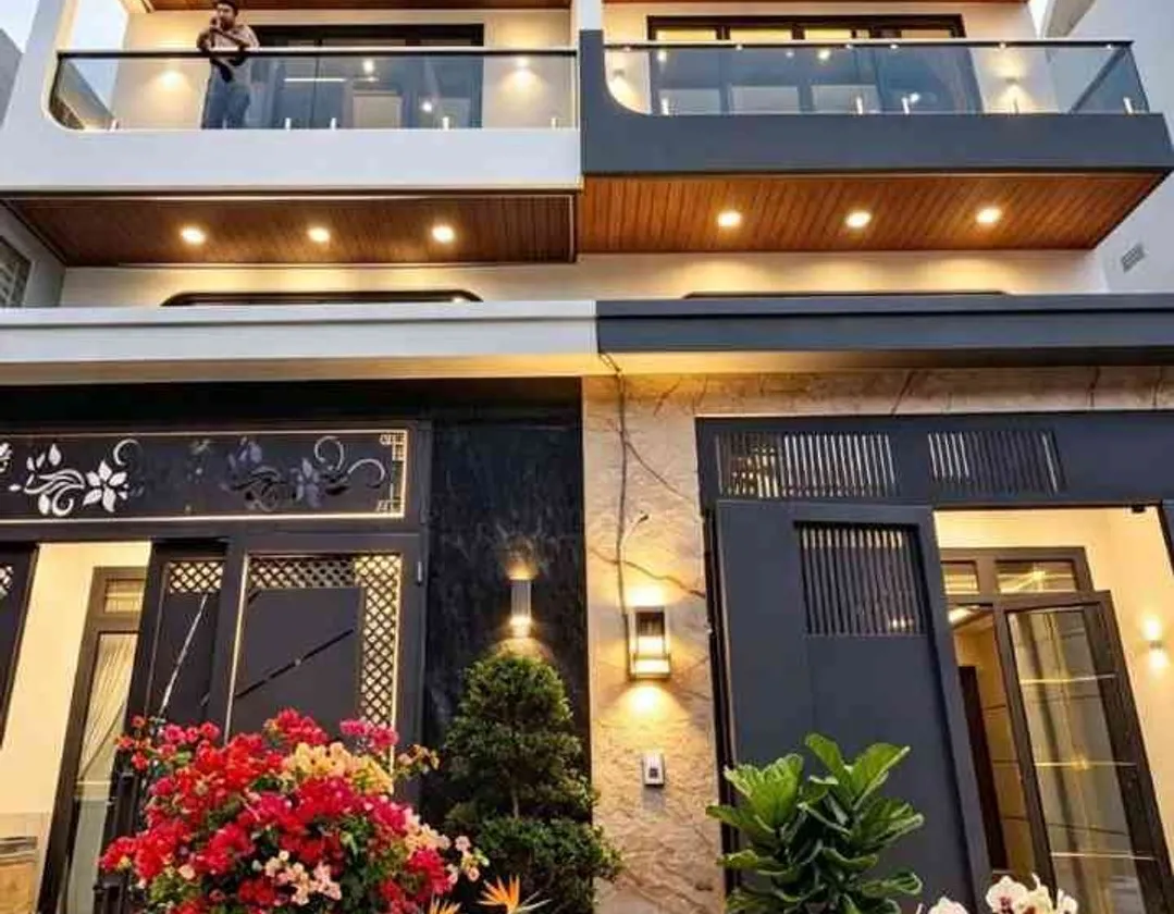 🏡B.án Nh.à MỚI KENG Q.6 gần chợ Phú Lâm – HẺM XE HƠI – NGANG 5M x 15M - 5 tầng - thiết kế hiện đại... Bán nhà mặt phố tại Bình Trị Đông, Hồ Chí Minh 01