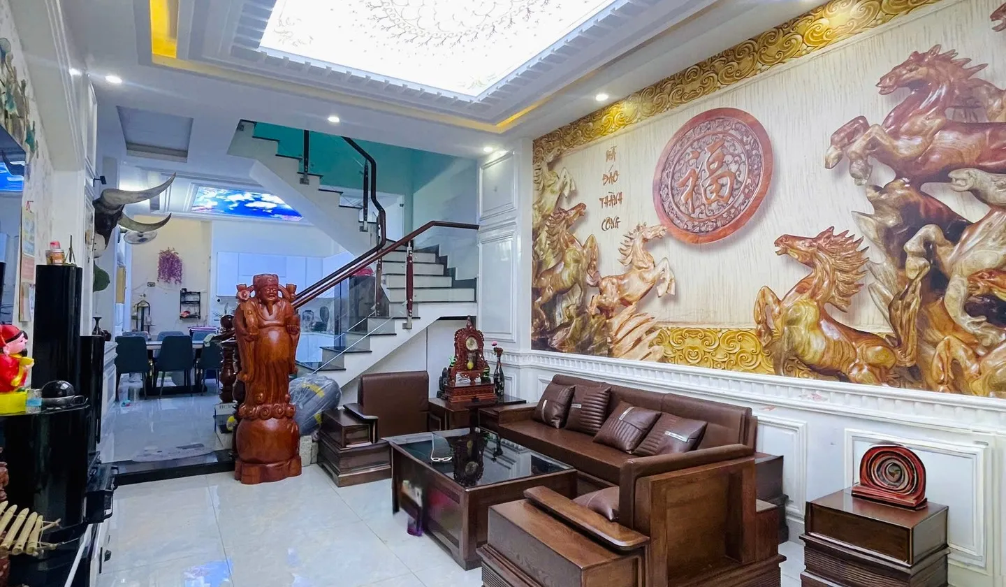 Bán nhà mặt phố Thạnh Lộc 57, 66m2, 3 tầng, mặt tiền 4m, pháp lý rõ ràng.... Bán nhà mặt phố tại An Phú Đông, Hồ Chí Minh 01