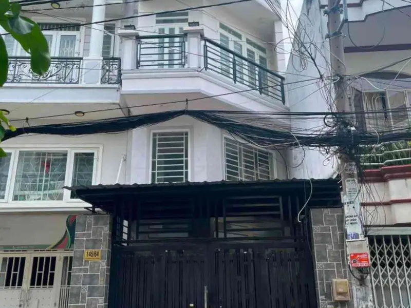 NHÀ 4 TẦNG - HẺM XE HƠI 8M - THÔNG TỨ TUNG.... Bán nhà riêng tại An Nhơn, Hồ Chí Minh 01