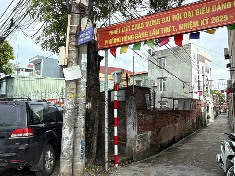 Bán đất mặt đường Hùng Vương, xã Sở Dầu, huyện Hồng Bàng, lô góc mặt đường và ngõ lớn... Bán đất tại Hồng Bàng, Hải Phòng 01