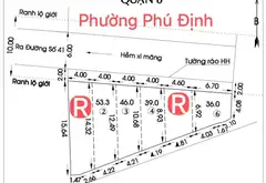 Bán đất Phường phú định Hoàng Ngân, Quận 8, diện tích 4x14m2, pháp lý đầy đủ chỉ 4 tỷ 7... Bán đất tại Phú Định, Hồ Chí Minh 01