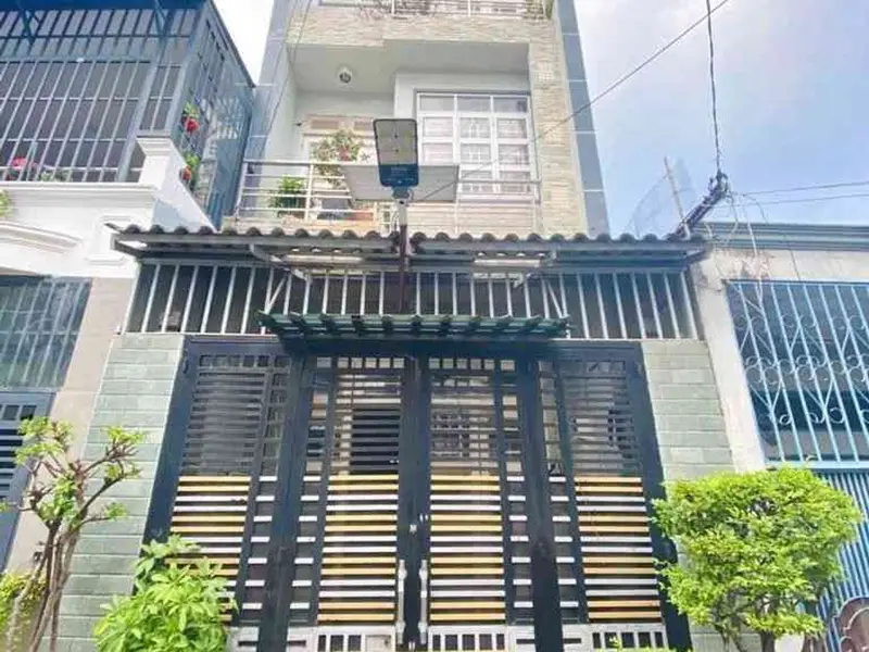 Bán nhà 4 tầng hẻm xe hơi, gần Emart P. An Hội Tây... Bán nhà riêng tại An Hội Tây, Hồ Chí Minh 01