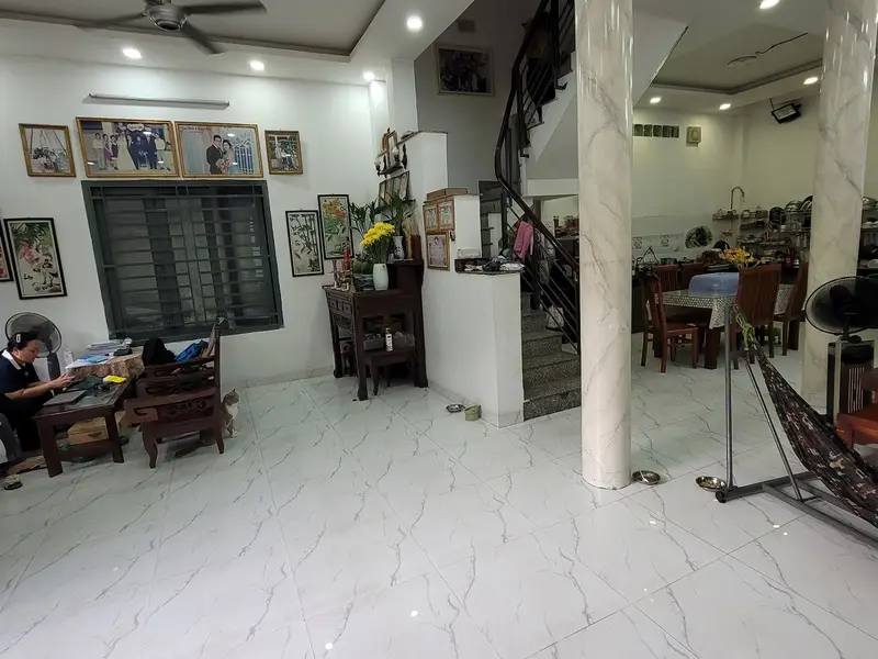 NHÀ 6,6X14M - 3 TẦNG ST - 4 PHÒNG NGỦ - HẺM XE HƠI 1 TRỤC ĐƯỜNG QUANG TRUNG GÒ VẤP - 8TY2 TL... Bán nhà riêng tại Thông Tây Hội, Hồ Chí Minh 01