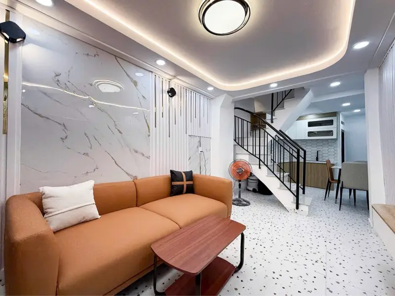Nhà riêng 3 tầng 24m² sổ hồng riêng tại Xô Viết Nghệ Tĩnh, phù hợp kinh doanh và ở... Bán nhà riêng tại Thạnh Mỹ Tây, Hồ Chí Minh 01