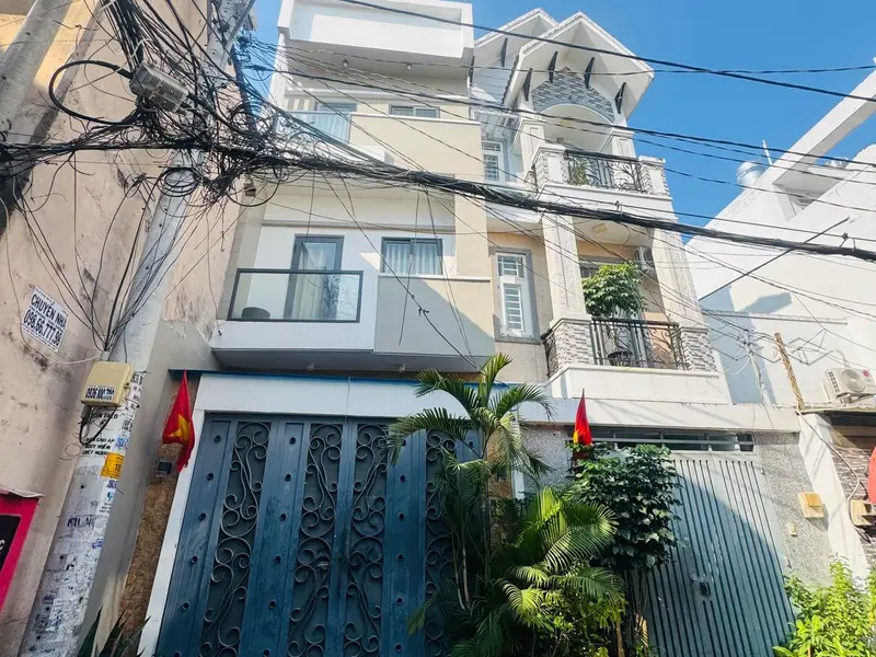 Bán nhà riêng 3 tầng, 4 phòng ngủ tại Gò Vấp, hẻm ô tô, 2 mặt tiền... Bán nhà riêng tại An Hội Tây, Hồ Chí Minh 01