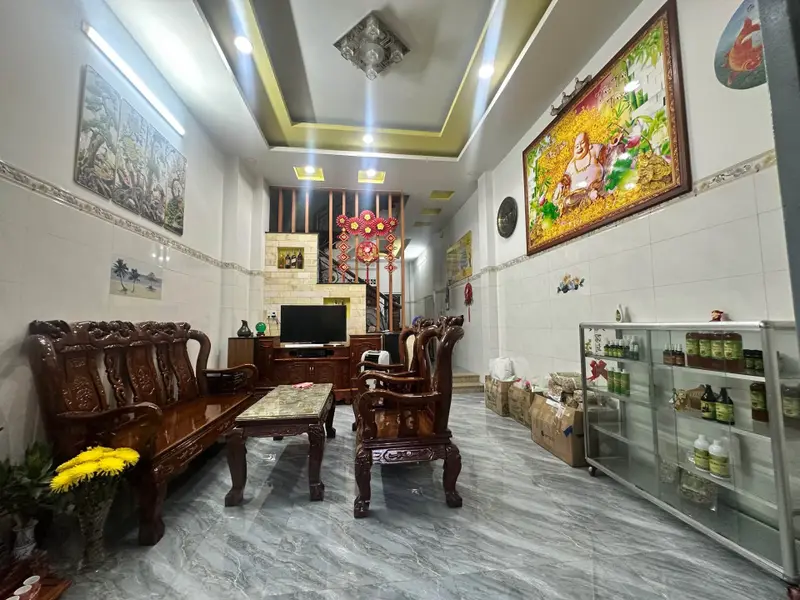 Nha 4 tang Phạm Văn Chiêu phường An Hội Tây Go Vap - 8TY2 TL... Bán nhà riêng tại An Hội Tây, Hồ Chí Minh 01