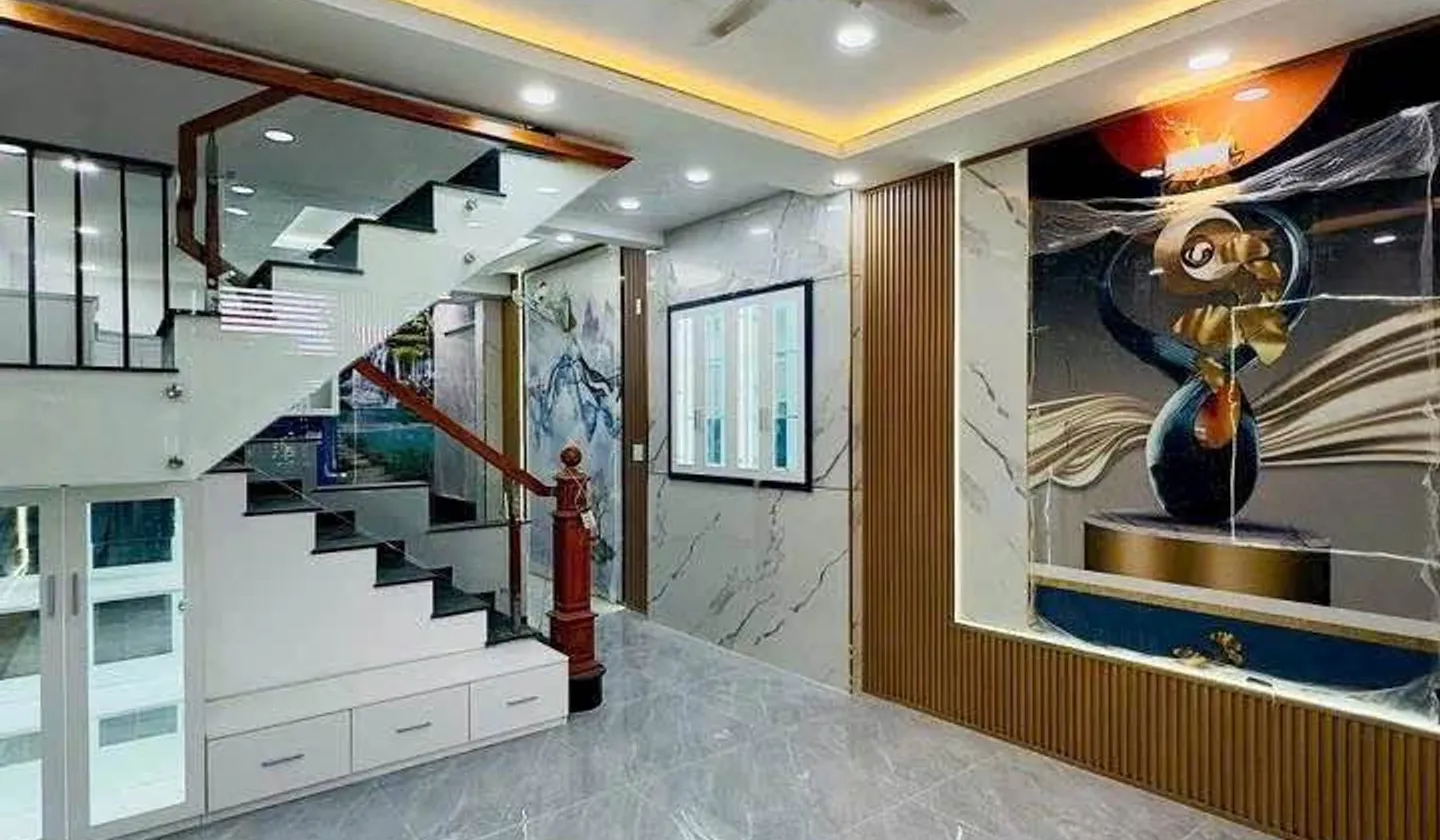 BÁN NHÀ 2 TẦNG MỚI cách MẶT TIỀN LÊ VĂN KHƯƠNG Q12 /METRO 3P - XE HƠI TỚI CỬA - DÂN TRÍ CAO... Bán nhà riêng tại Tân Thới Hiệp, Hồ Chí Minh 01