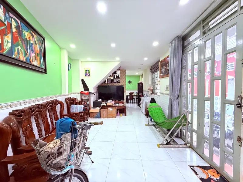 Nhà mặt tiền 18m, hẻm ô tô Tô Ký, giá siêu ưu đãi... Bán nhà riêng tại Đông Hưng Thuận, Hồ Chí Minh 01