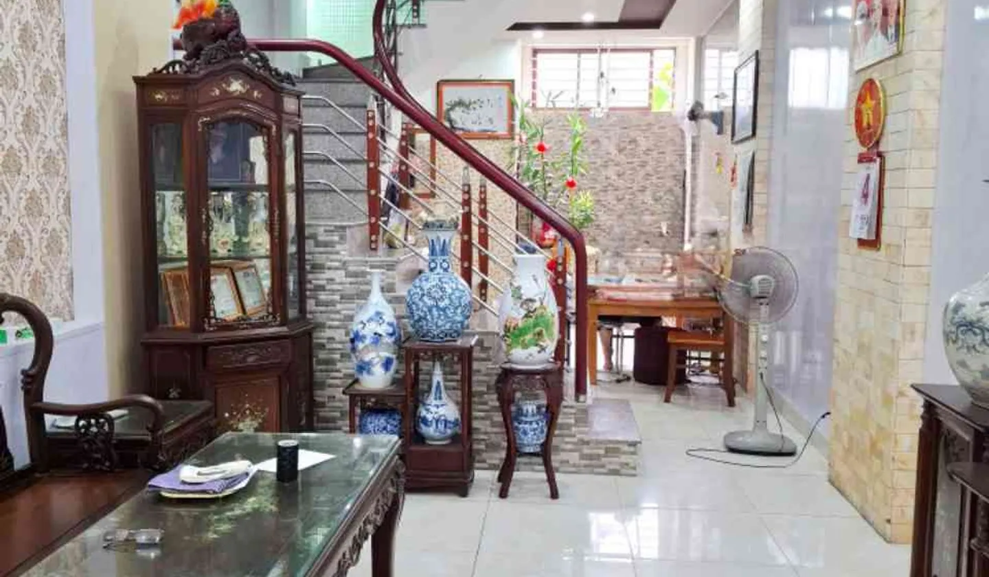 Nhà 3 tầng thoáng mát, ngõ thông ra Aeon tiện lợi... Bán nhà riêng tại An Biên, Hải Phòng 01