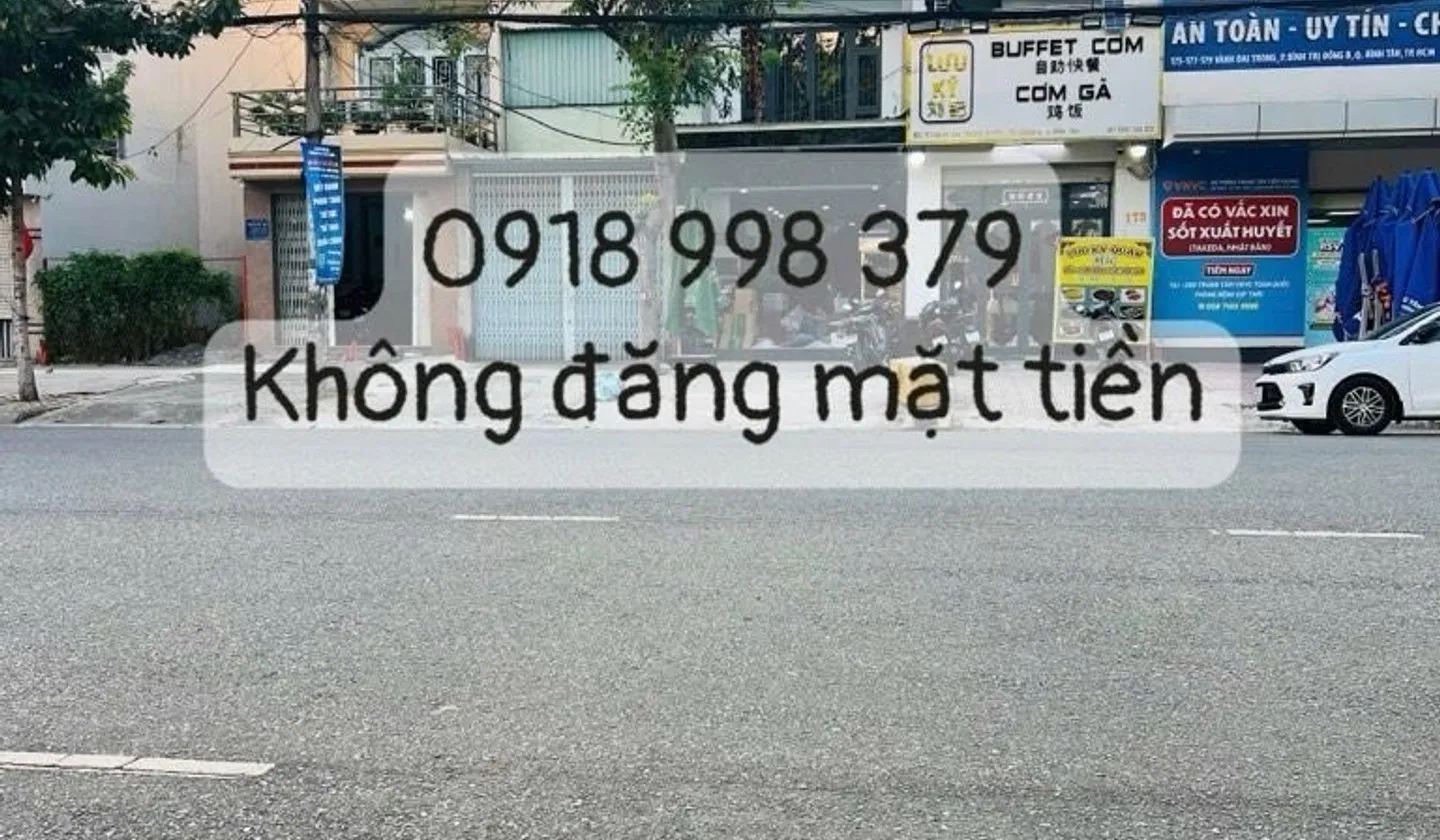 Bán nhà mặt phố vị trí mặt tiền Vành Đai Trong, Quận Bình Tân, 94m2, 5 tầng... Bán nhà mặt phố tại An Lạc, Hồ Chí Minh 01