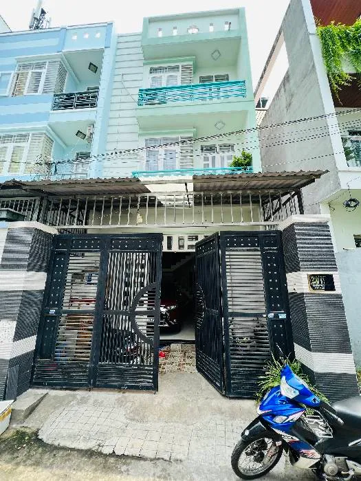 Bán nhà riêng 3 tầng phường Thới An, quận 12, diện tích 82.1 m2, xe hơi đậu trong nhà... Bán nhà riêng tại Thới An, Hồ Chí Minh 01
