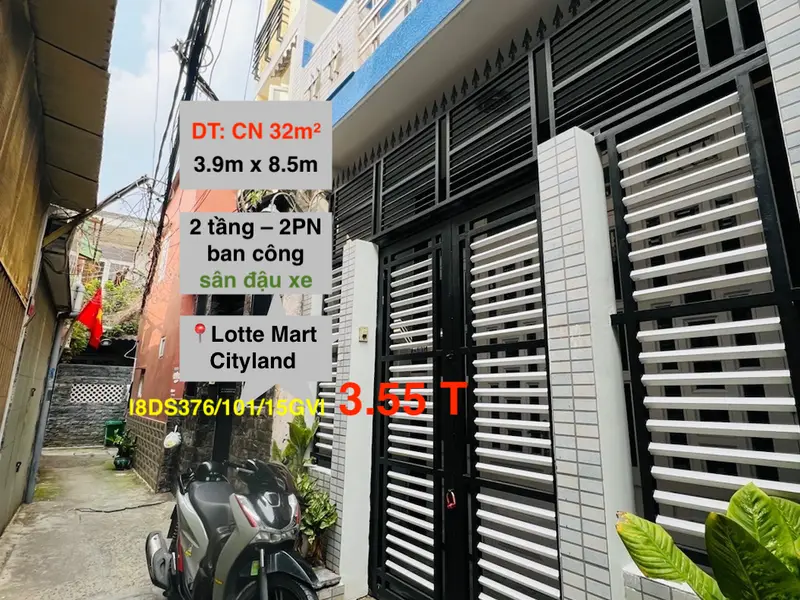 3.55 Tỷ - Nhà 32m2 - 5 bước ra hẻm xe hơi - Phường Thông Hội tây... Bán nhà riêng tại Thông Tây Hội, Hồ Chí Minh 01