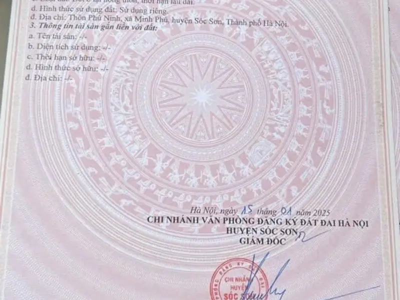 Đất thổ cư siêu đẹp, ô tô vào tận nơi tại xã năng động... Bán đất tại Kim Anh, Hà Nội 01