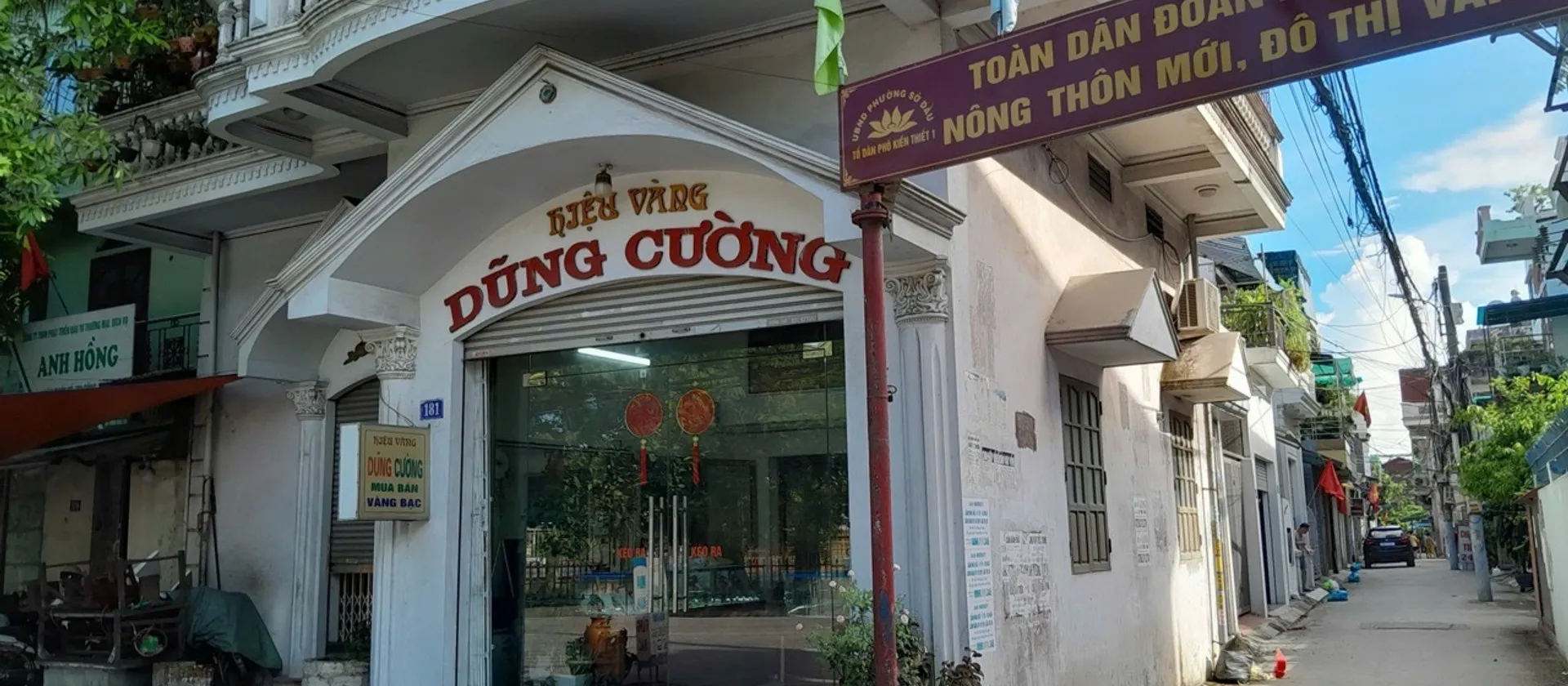 Nhà mặt phố lô góc đường Hùng Vương, mặt tiền rộng, phù hợp kinh doanh... Bán nhà mặt phố tại Hồng Bàng, Hải Phòng 01
