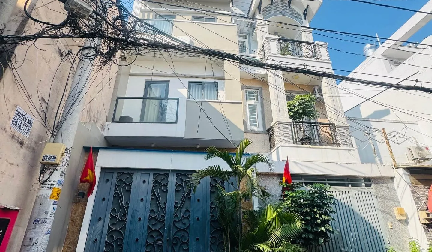 Bán nhà riêng 3 tầng, 4 phòng ngủ tại Gò Vấp, hẻm ô tô, 2 mặt tiền... Bán nhà riêng tại An Hội Tây, Hồ Chí Minh 01